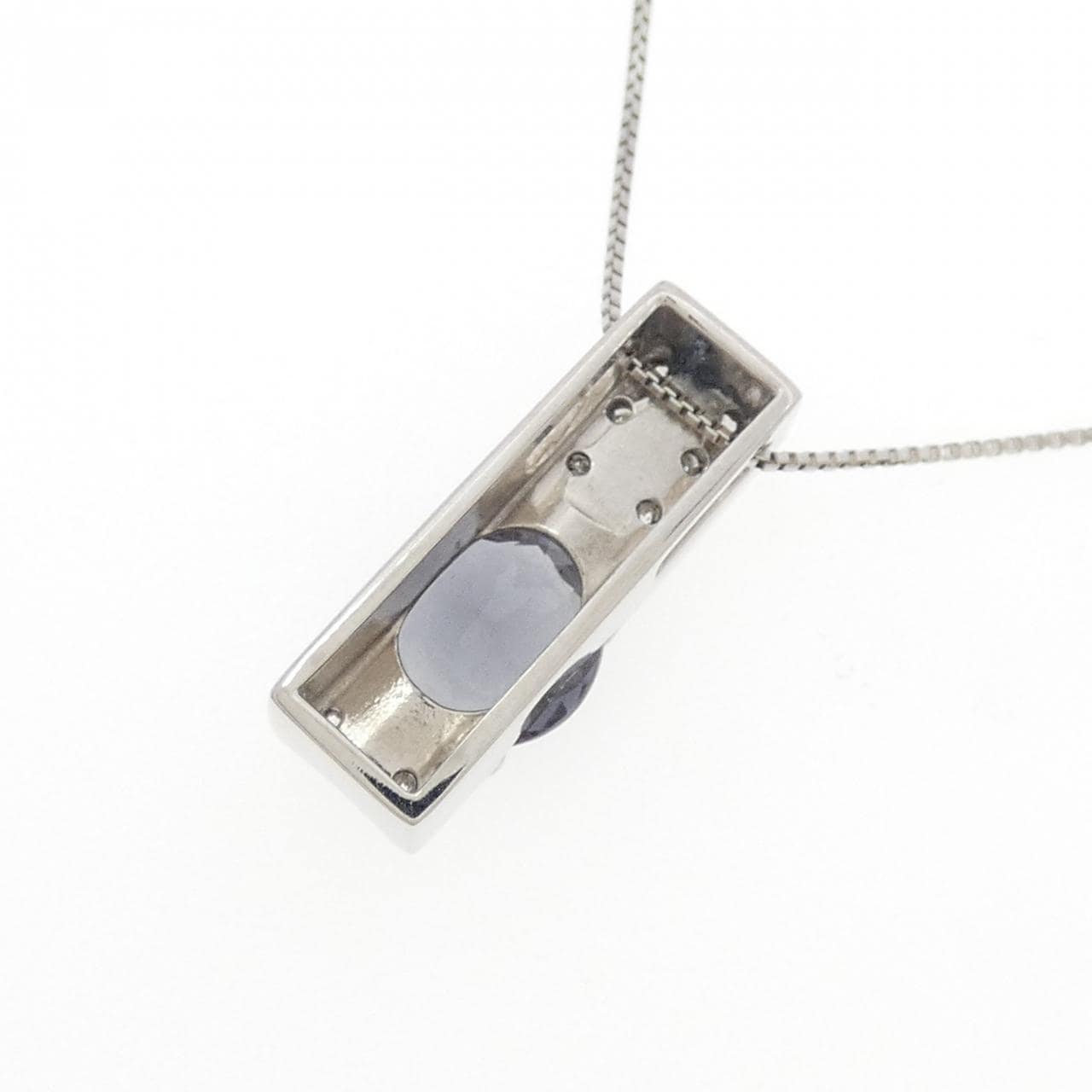 PT900/PT850 ガーネット ネックレス 1.29CT