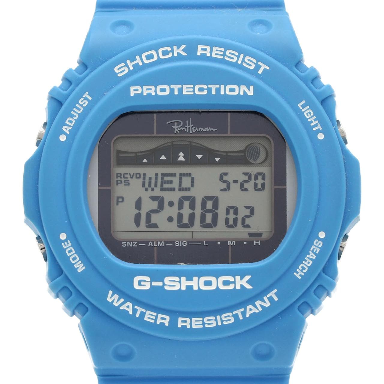 カシオ G-SHOCK･Ron Herman 電波時計 GWX-5700CS ラバー ソーラークォーツ