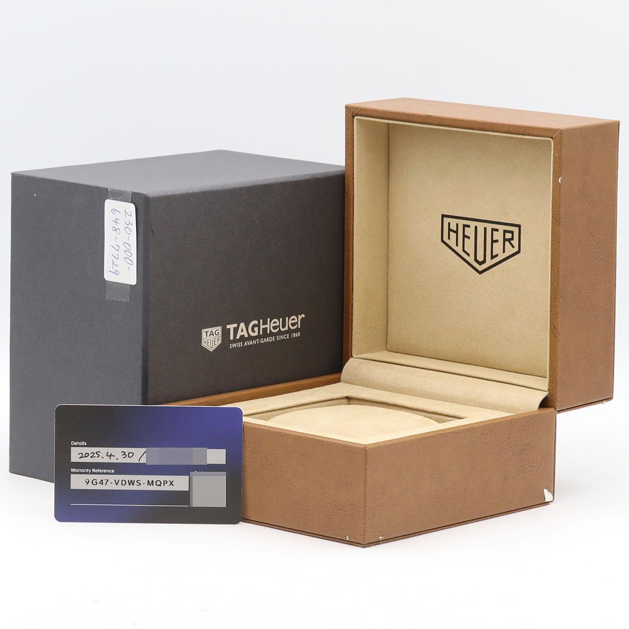 【ノーメンテナンス還元価格】タグ･ホイヤー オ-タヴィア･キャリバーホイヤー02クロノ CBE2110.BA0687 SS 自動巻