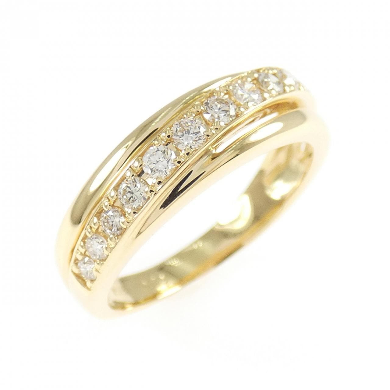 K18YG ダイヤモンド リング 0.29CT