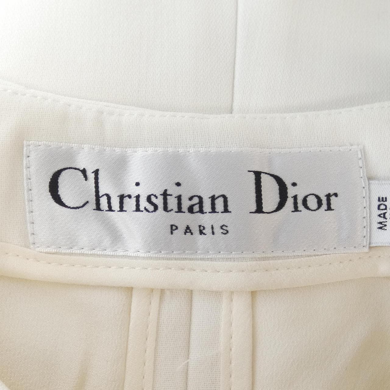 クリスチャンディオール CHRISTIAN DIOR ノーカラージャケット