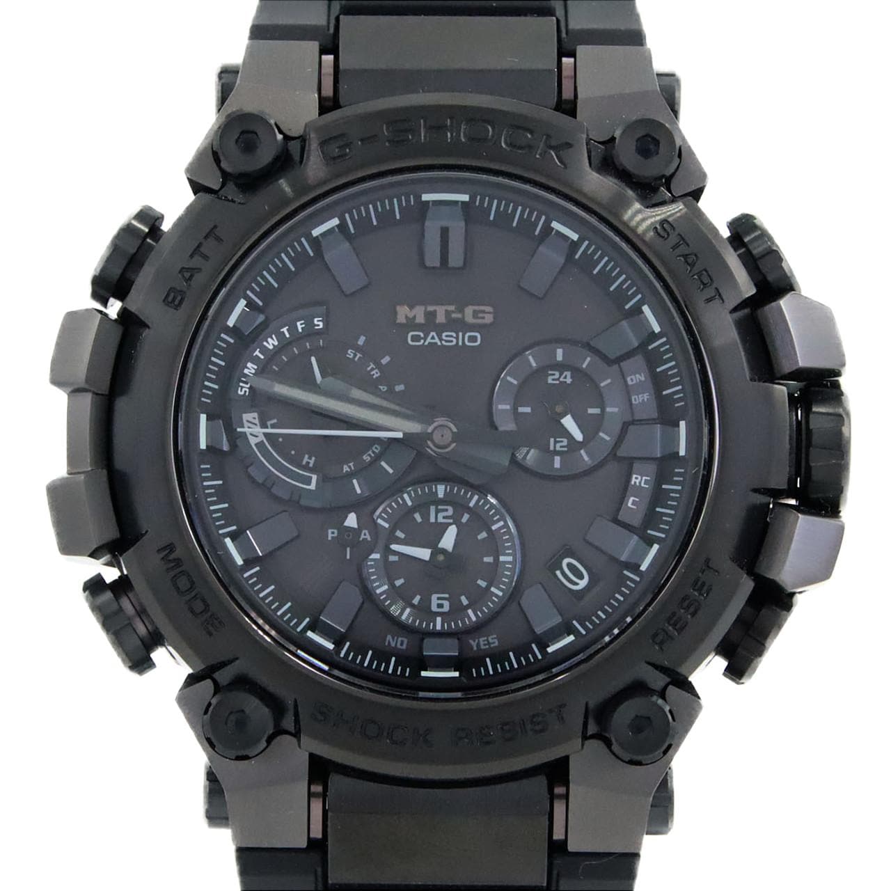 カシオ G-SHOCK･MT-G 電波時計 MTG-B3000B-1AJF SS ソーラークォーツ