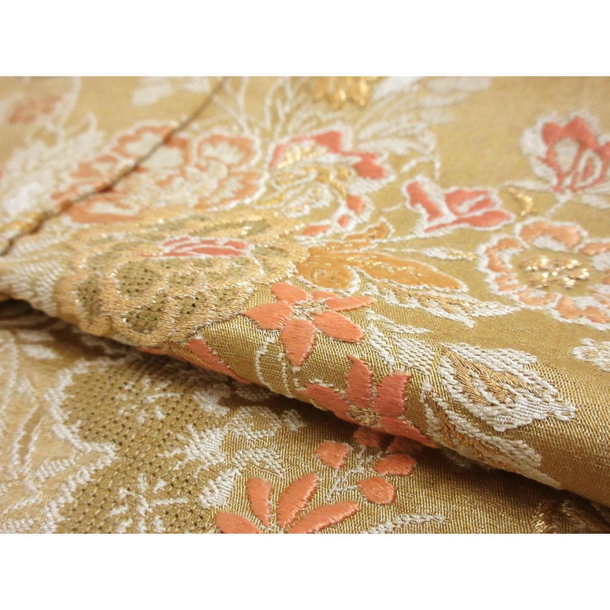 単衣　訪問着　刺繍加工