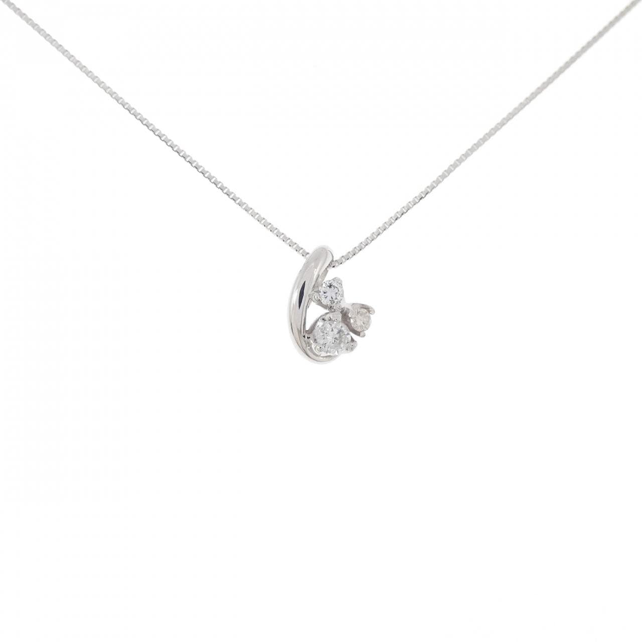 PT ダイヤモンド ネックレス 0.12CT