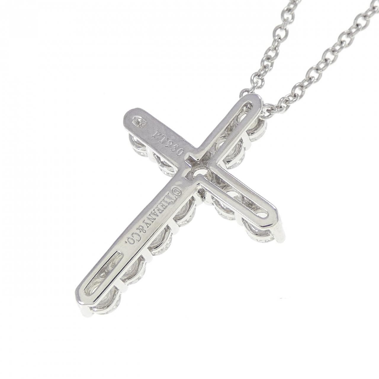 ティファニー スモールクロス ネックレス