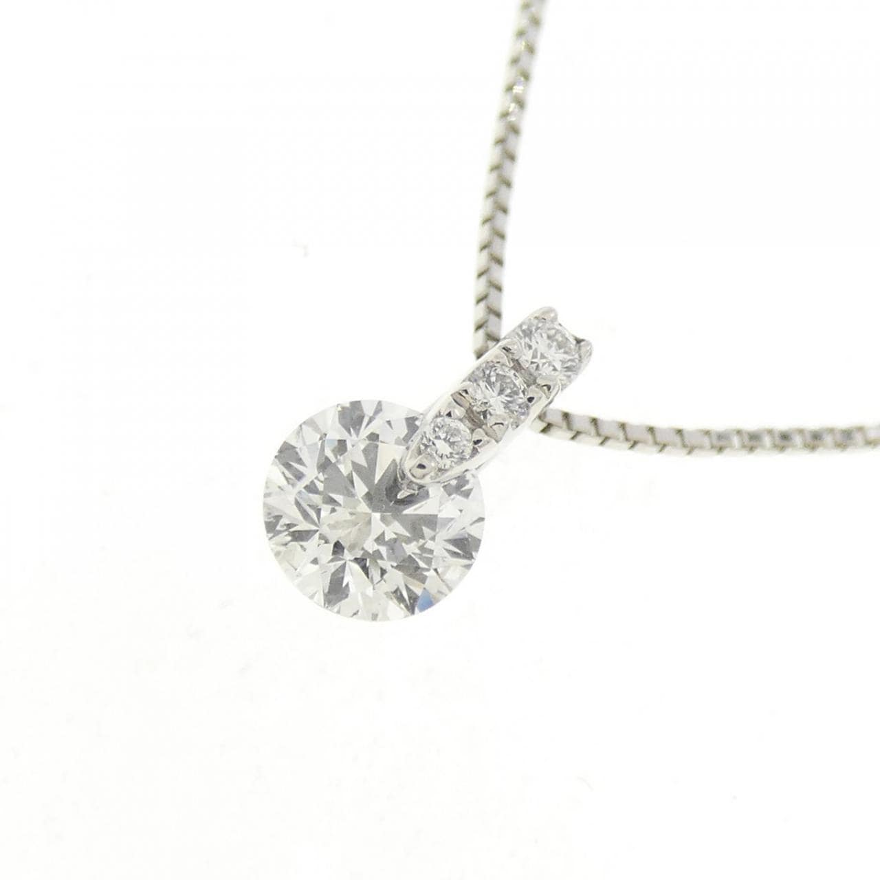 PT900/PT850 ダイヤモンド ネックレス 0.323CT