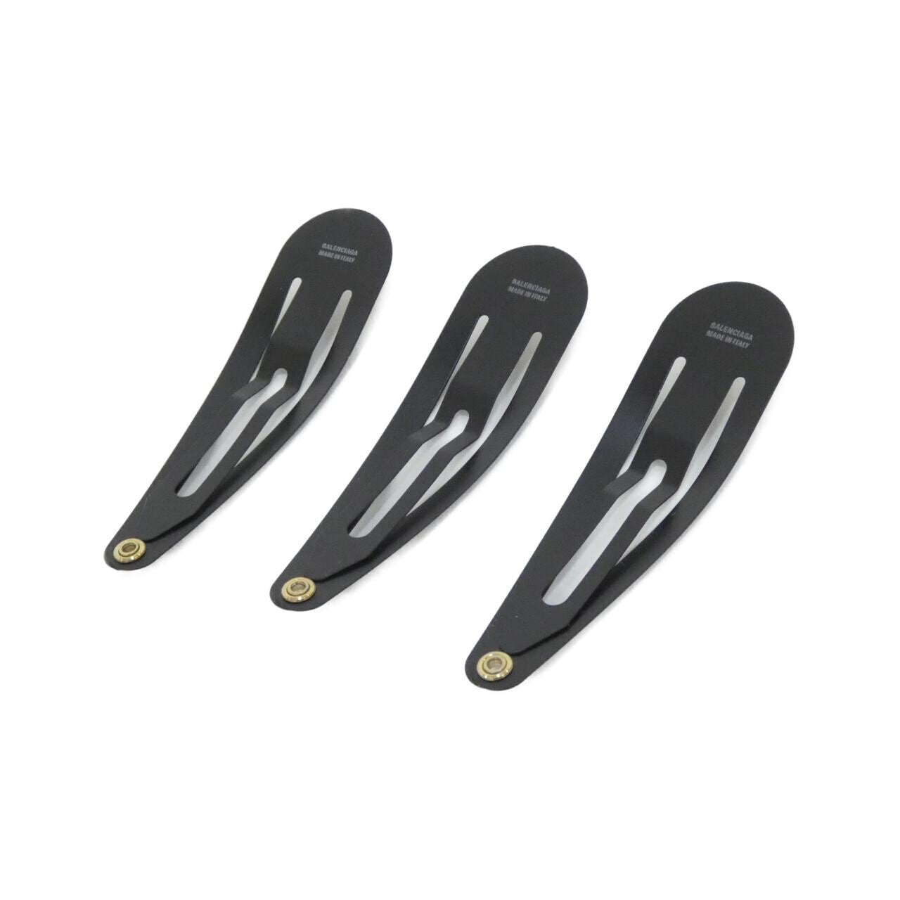 【新品】バレンシアガ HOLLI SNAP CLIP SET 3 718872 TZS1K ヘアークリップ