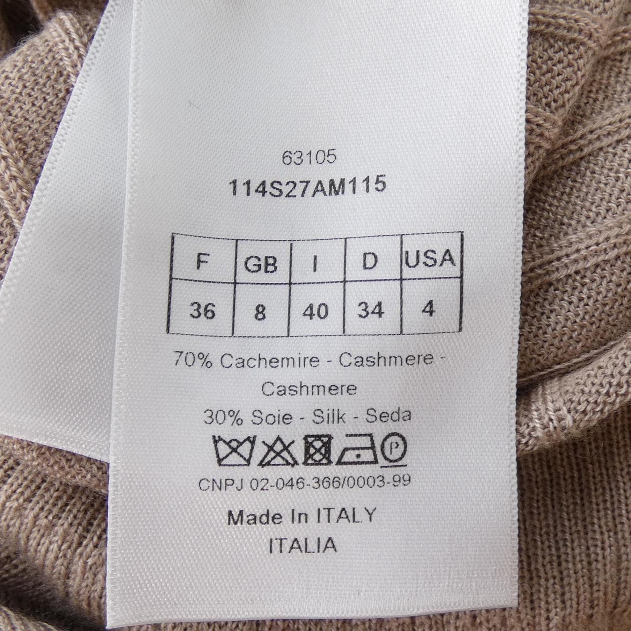 クリスチャンディオール CHRISTIAN DIOR 114S27AM115 ニット