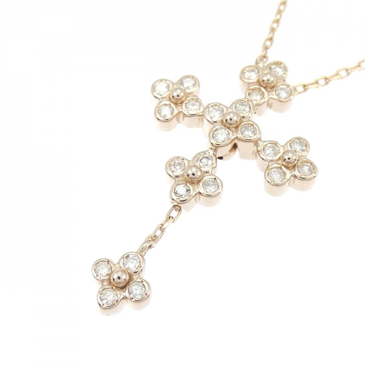 ヴァンドーム ダイヤモンド ネックレス 0.14CT