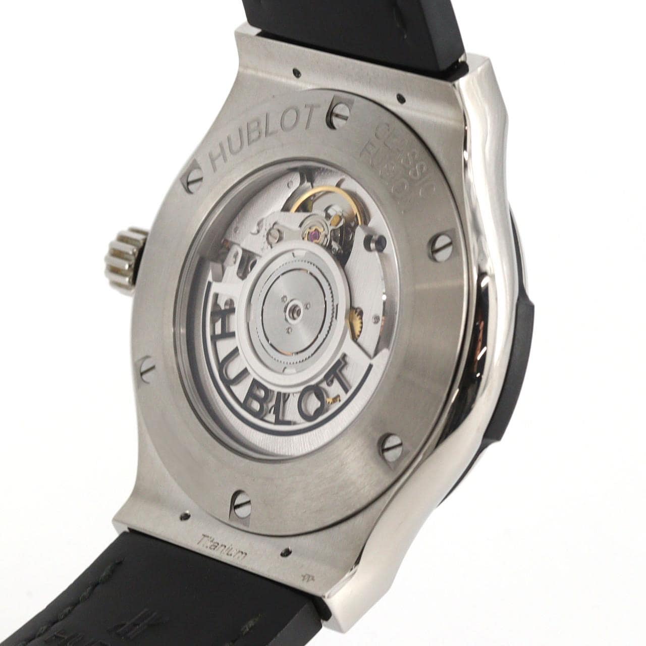 【ノーメンテナンス特価】ウブロ クラシックフュージョンチタニウムホワイトシャイニーブルー 542.NX.2210.LR.JPN17 TI 自動巻