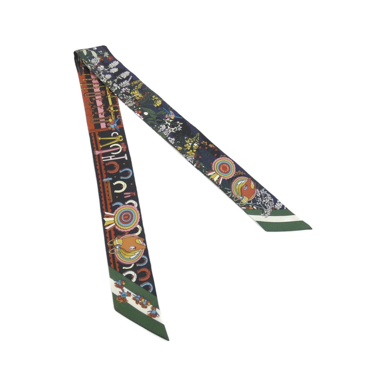 エルメス PONY PIT STOP ツイリー 064207S スカーフ