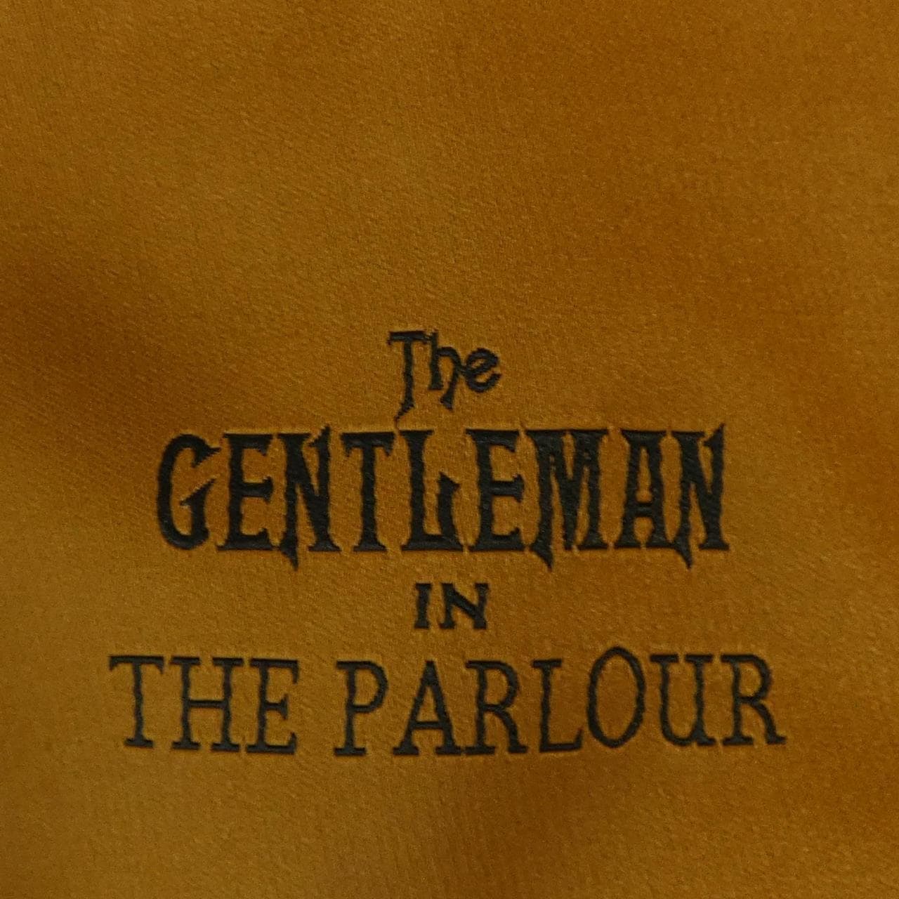 THE GENTLEMAN IN THE 21-010-053-2120-1-0 ジャケット