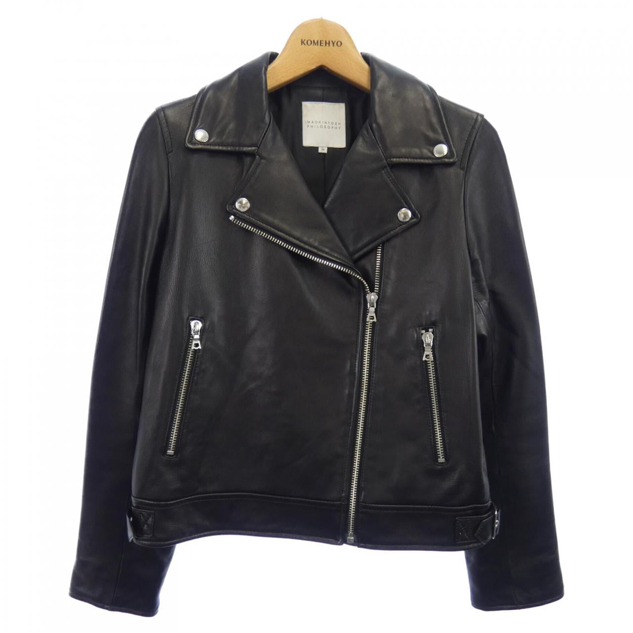 マッキントッシュフィロソフィー MACKINTOSH PHILOSOPH レザーライダースジャケット