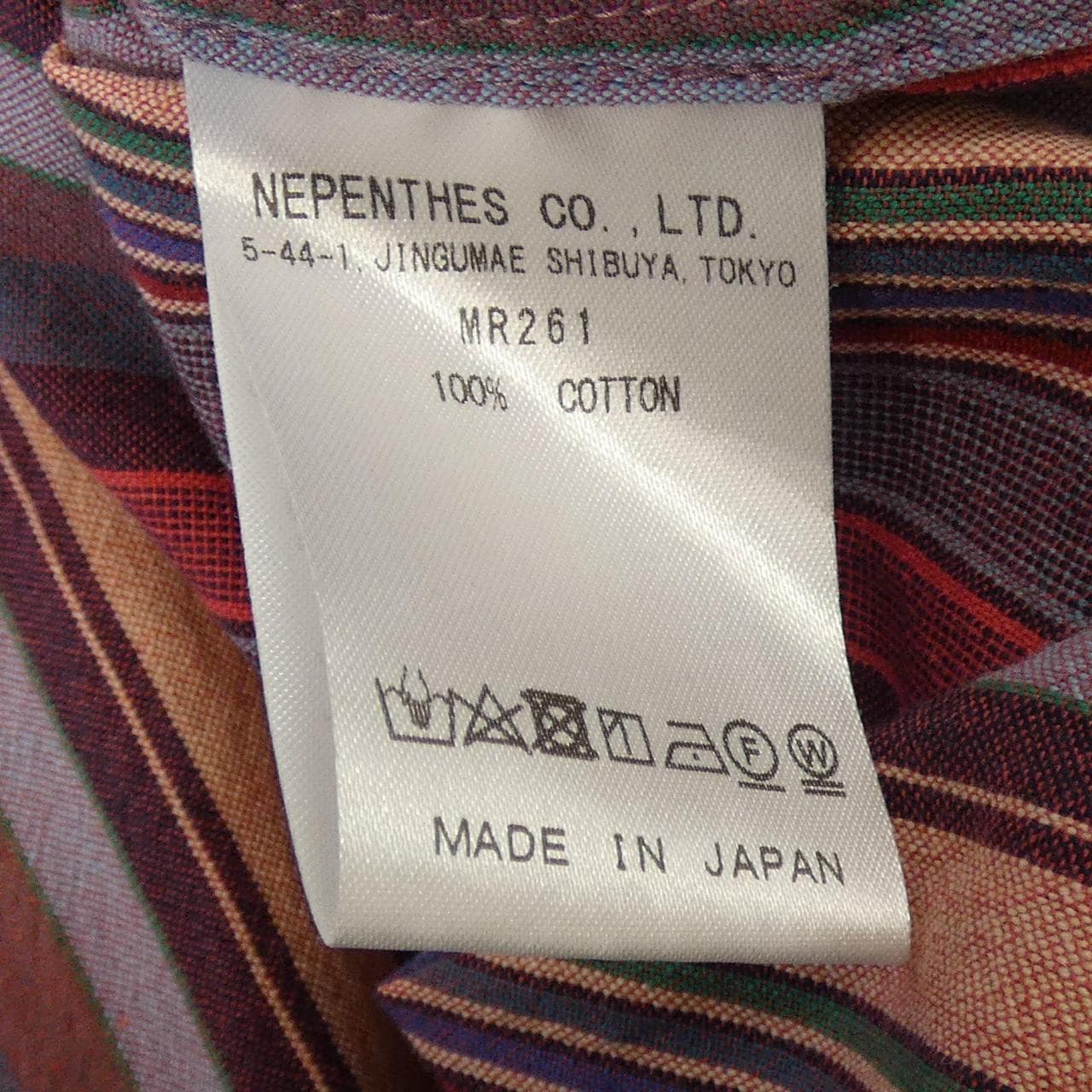 ニードルズ NEEDLES MR261 シャツ