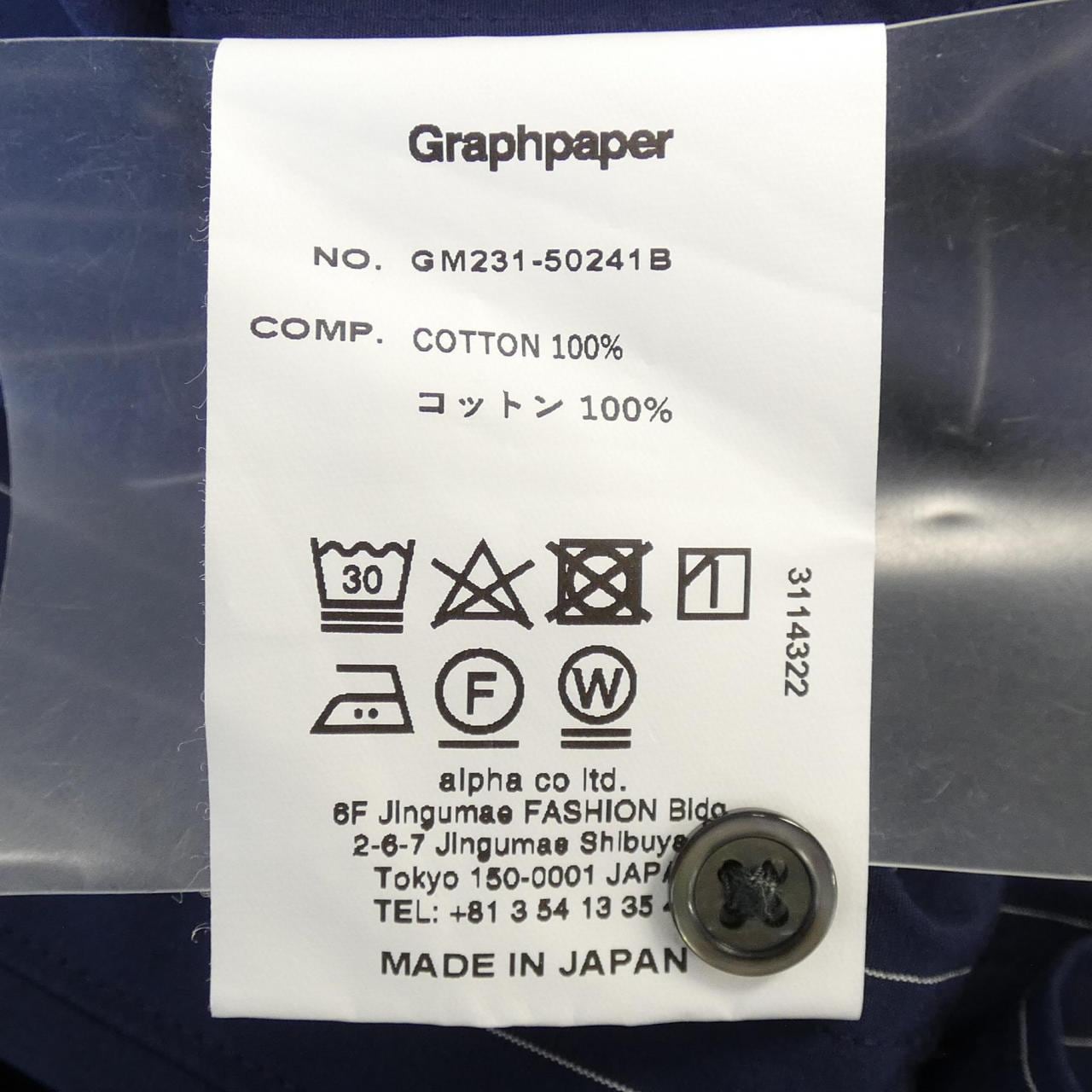 图表纸Graphpaper GM231-50241B衬衫