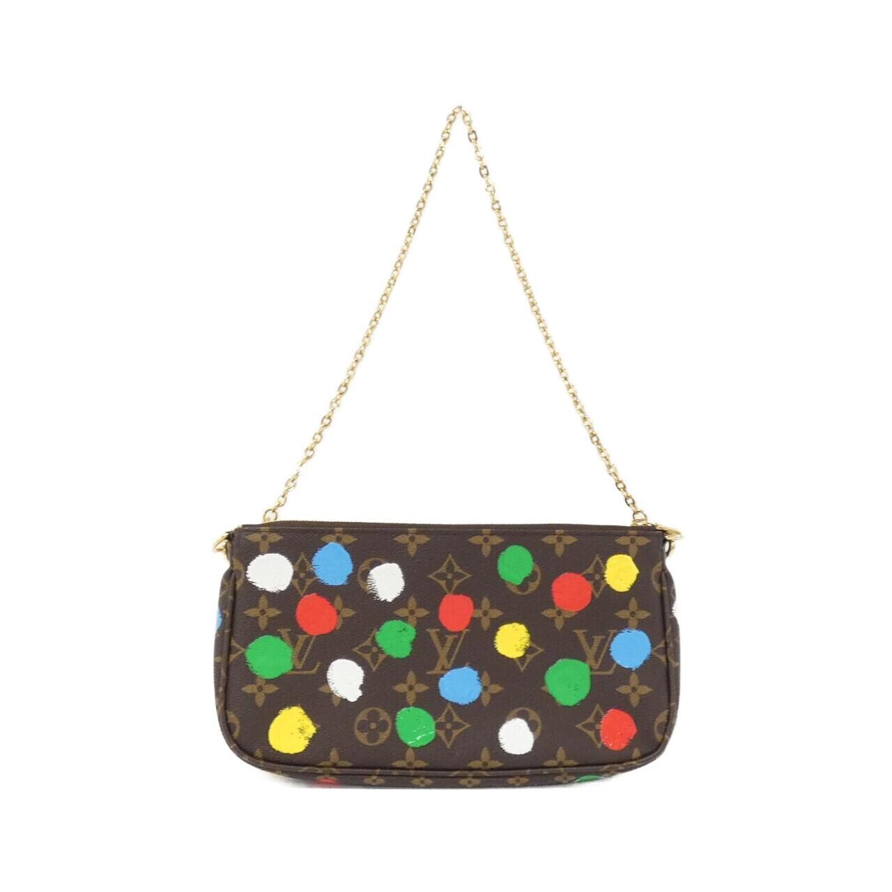 ルイヴィトン モノグラム(LV X YK) ミュルティ ポシェット アクセソワール M46385 ショルダーバッグ