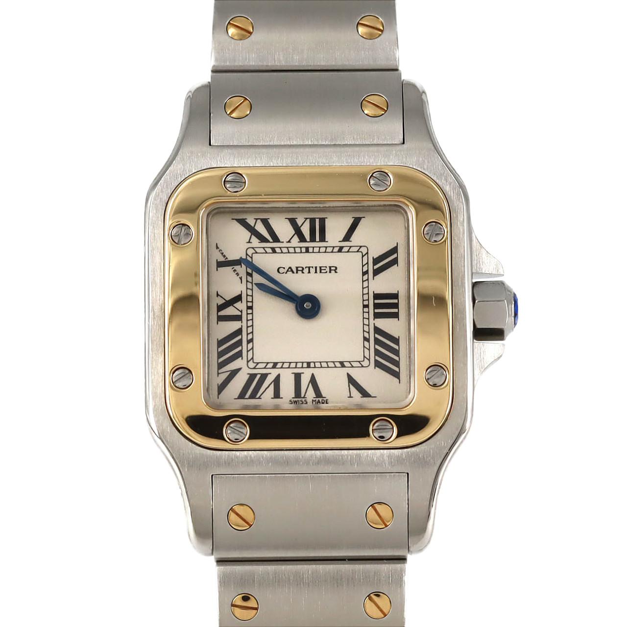 カルティエ サントスガルベSM コンビ W20012C4 SSxYG クォーツ