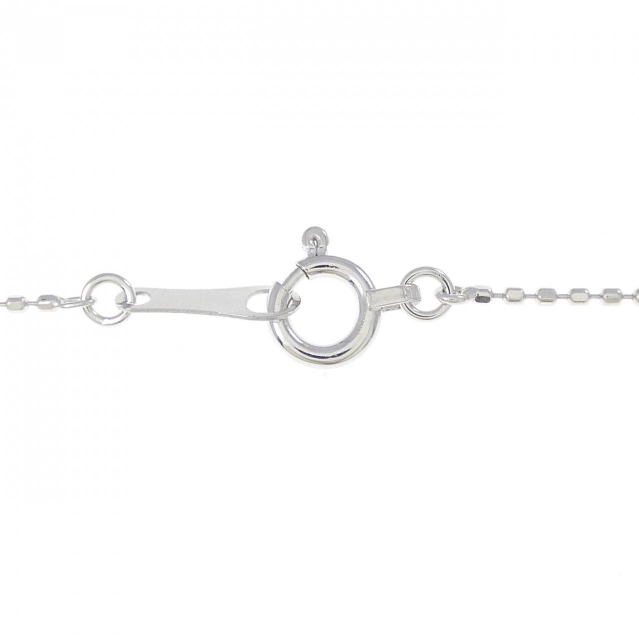 K18WG エメラルド ネックレス 0.93CT