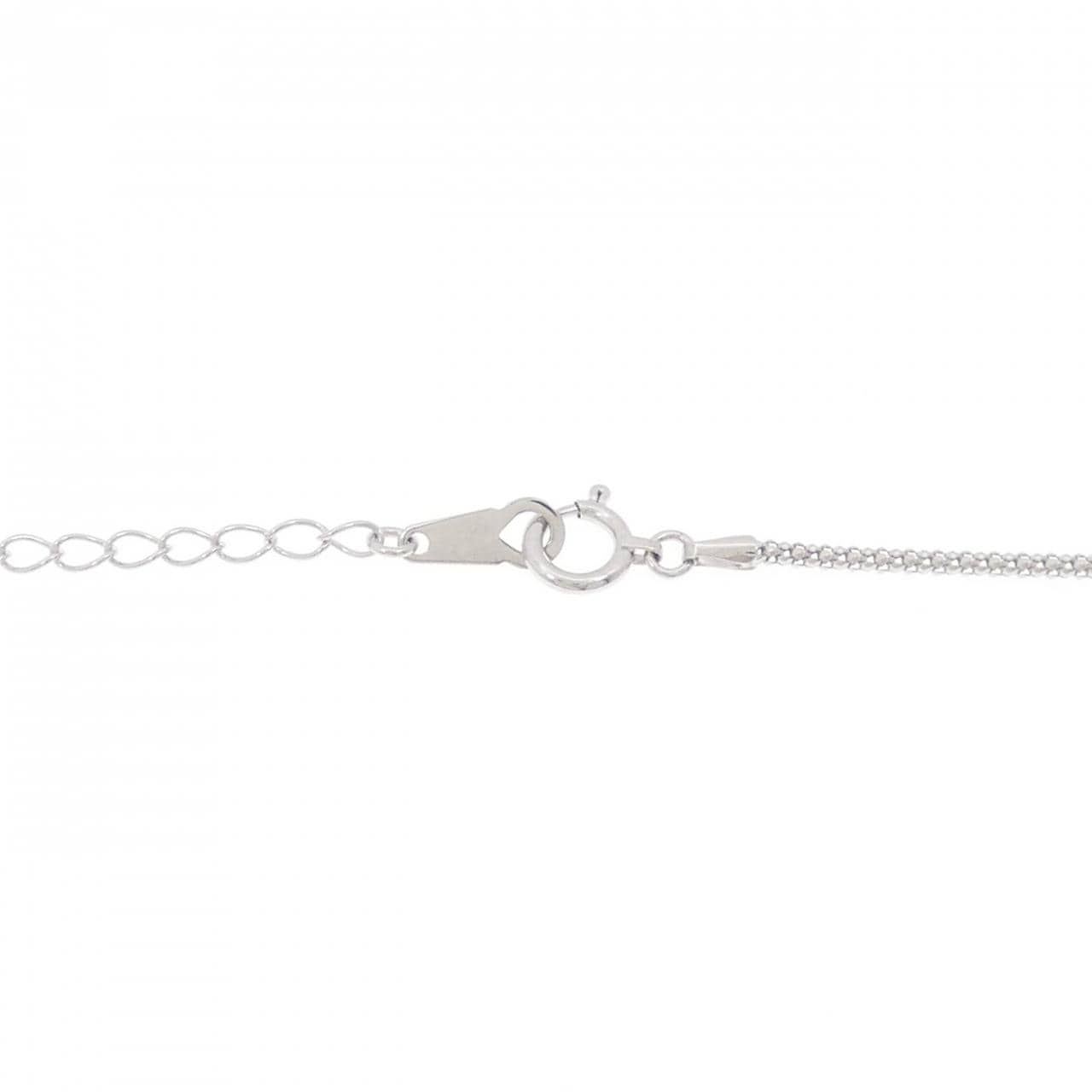 K18WG ダイヤモンド ネックレス 0.30CT