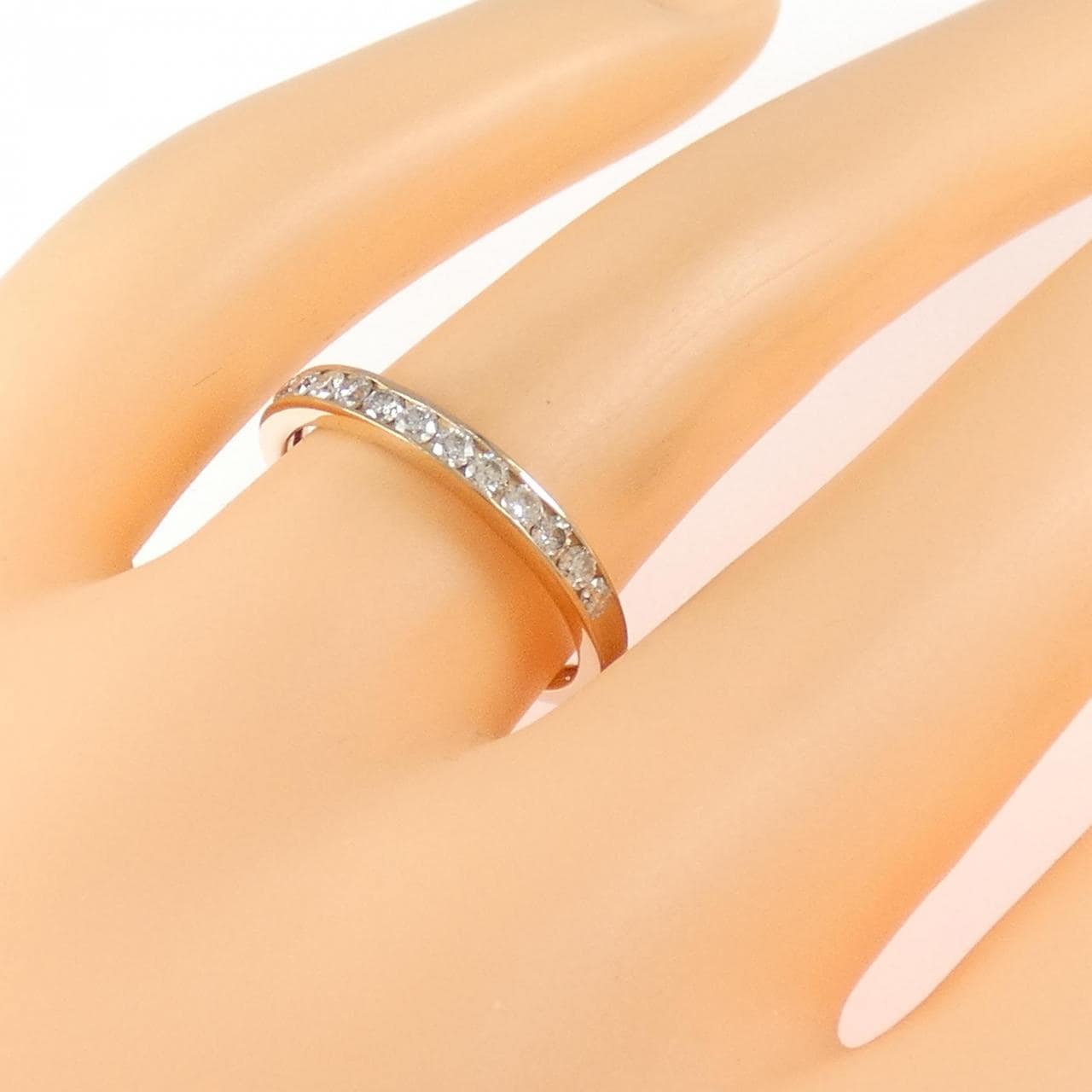 K18PG ダイヤモンド リング 0.30CT