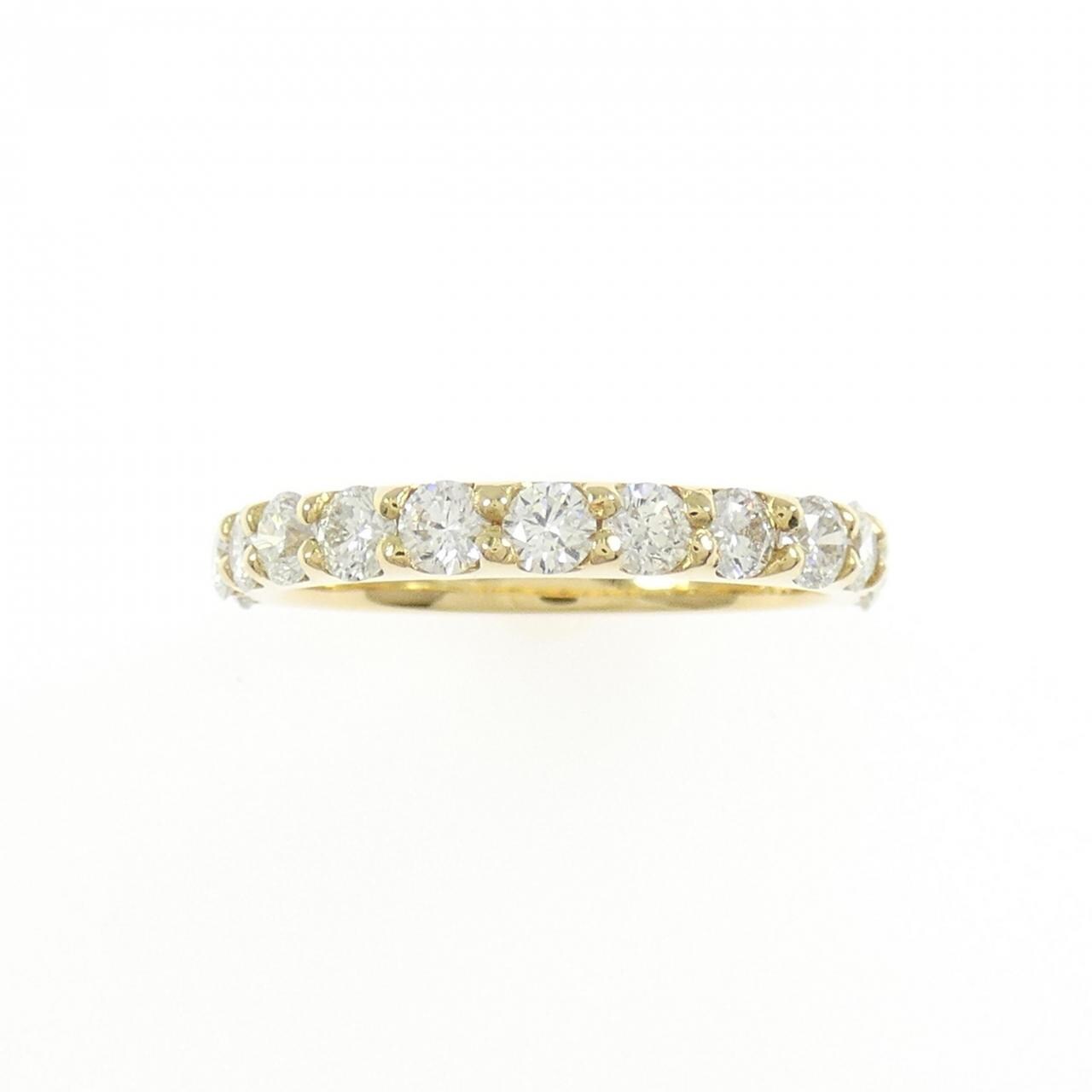 K18YG ダイヤモンド リング 0.89CT