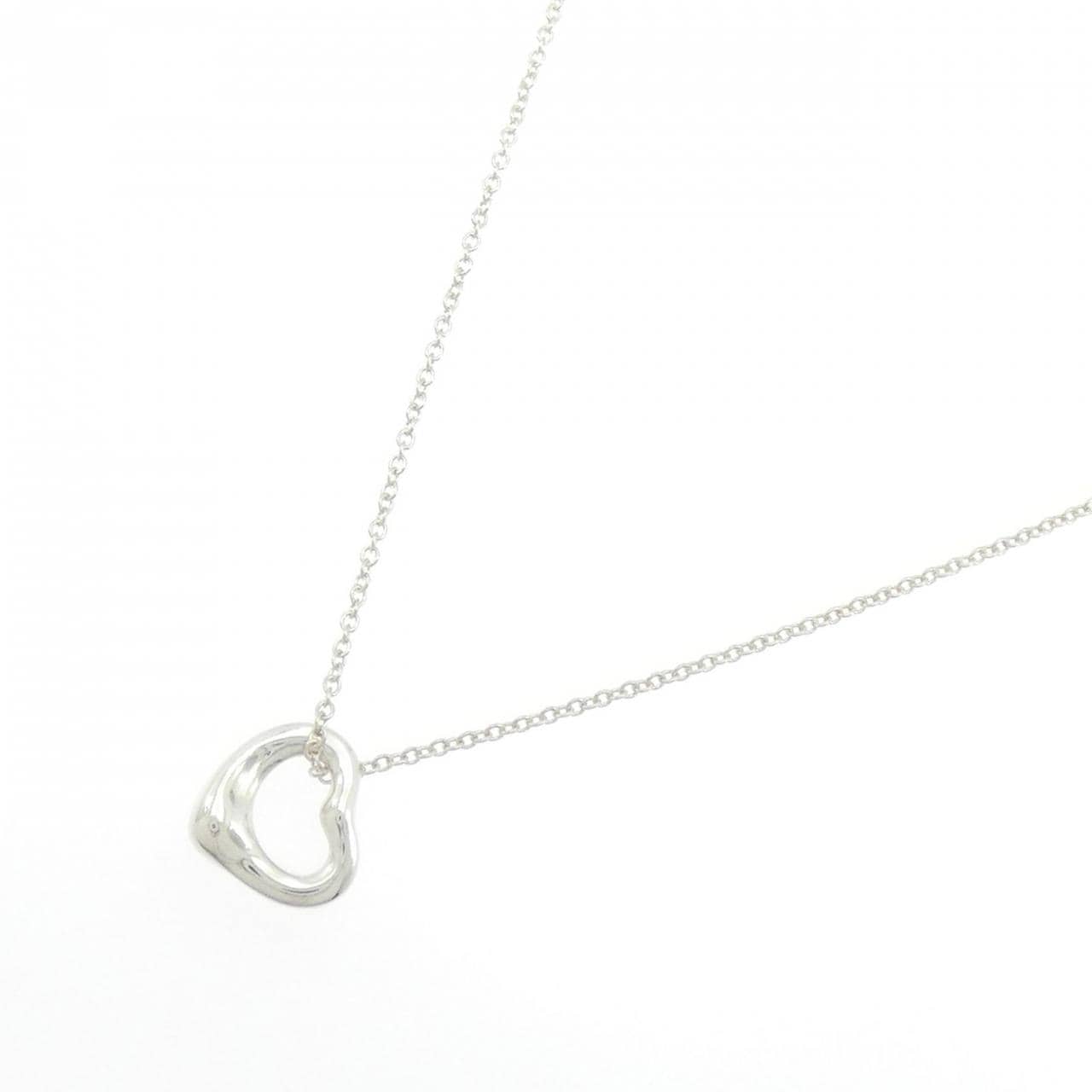 ティファニー オープンハート ネックレス