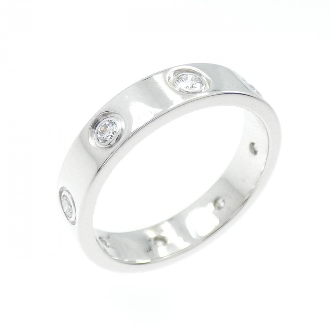 カルティエ ミニラブ フルダイヤ リング