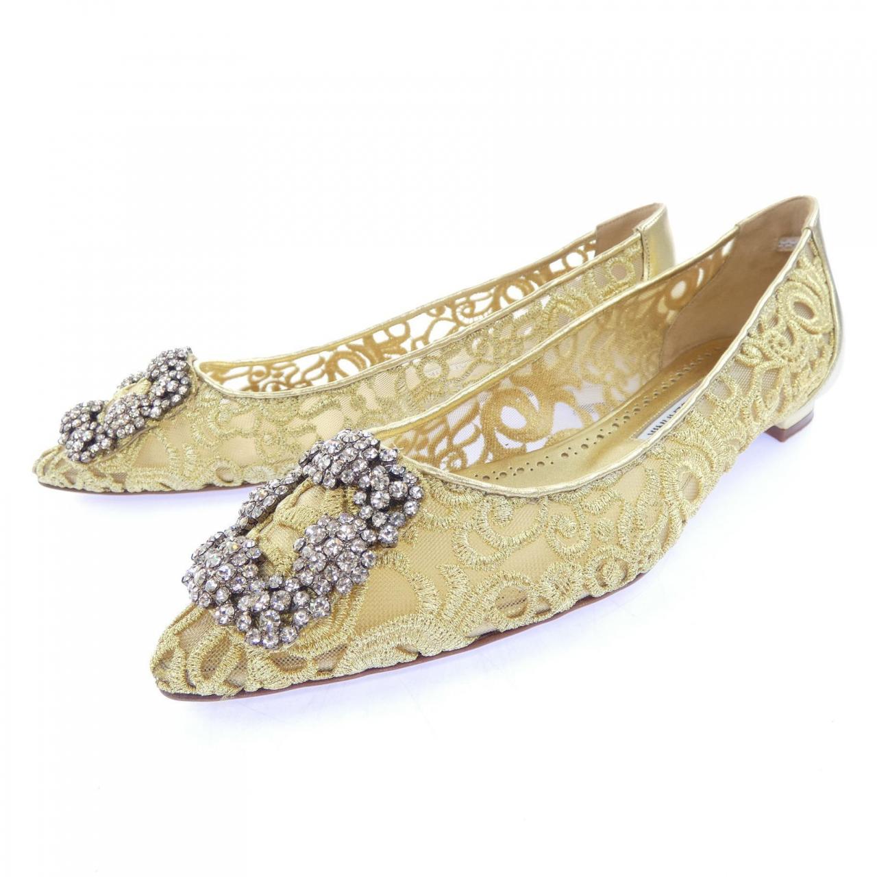 マノロブラニク MANOLO BLAHNIK フラットシューズ