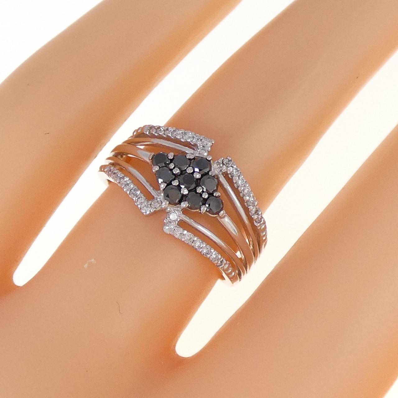 K18WG ダイヤモンド リング 0.40CT