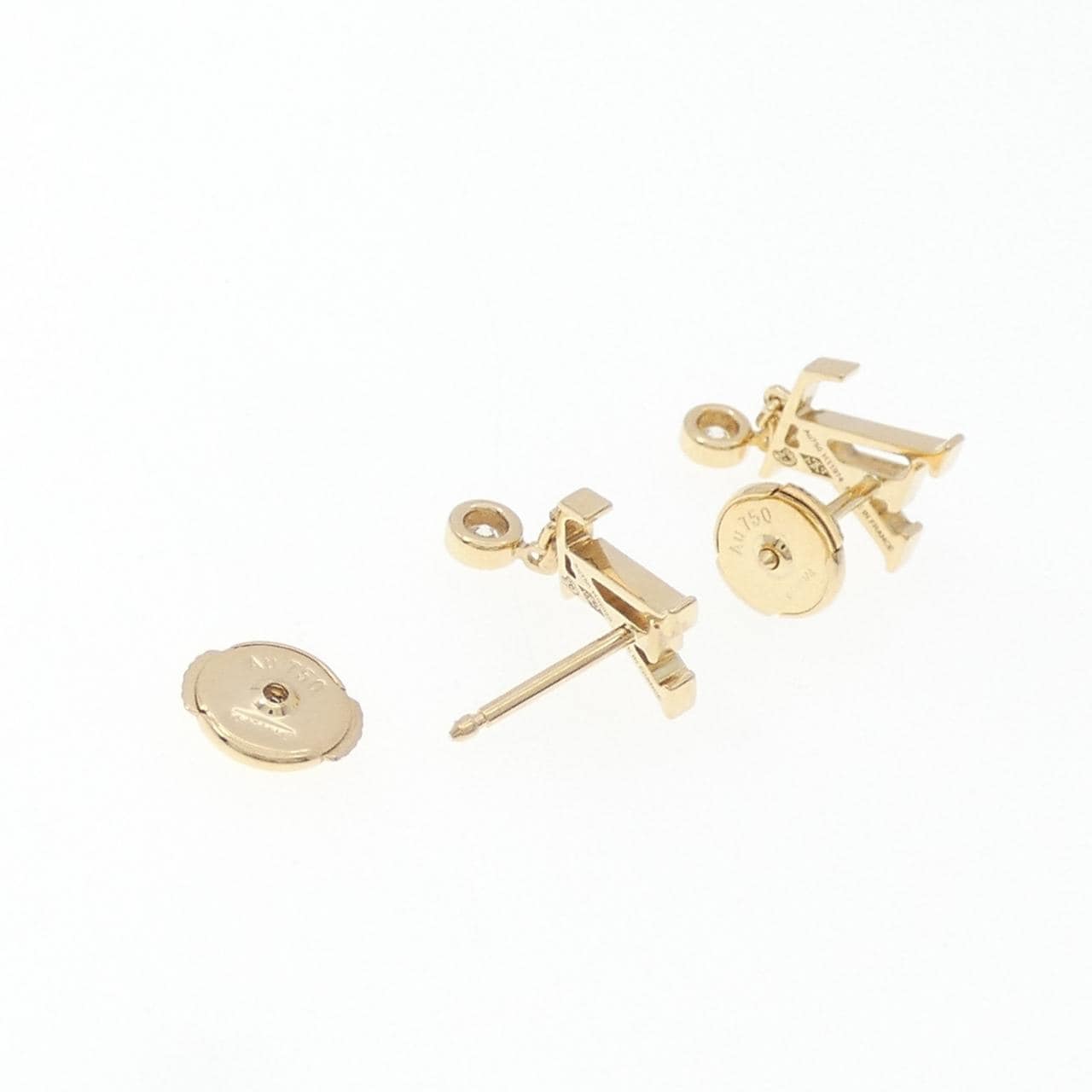 LOUIS VUITTON Puce Idille Blossom Earrings