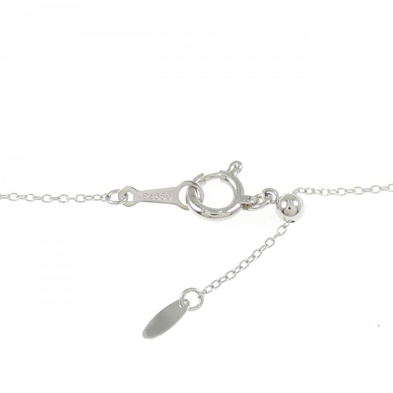 PT950/PT850 ダイヤモンド ネックレス 0.15CT