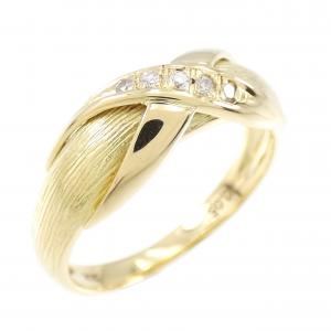 K18YG ダイヤモンド リング 0.05CT