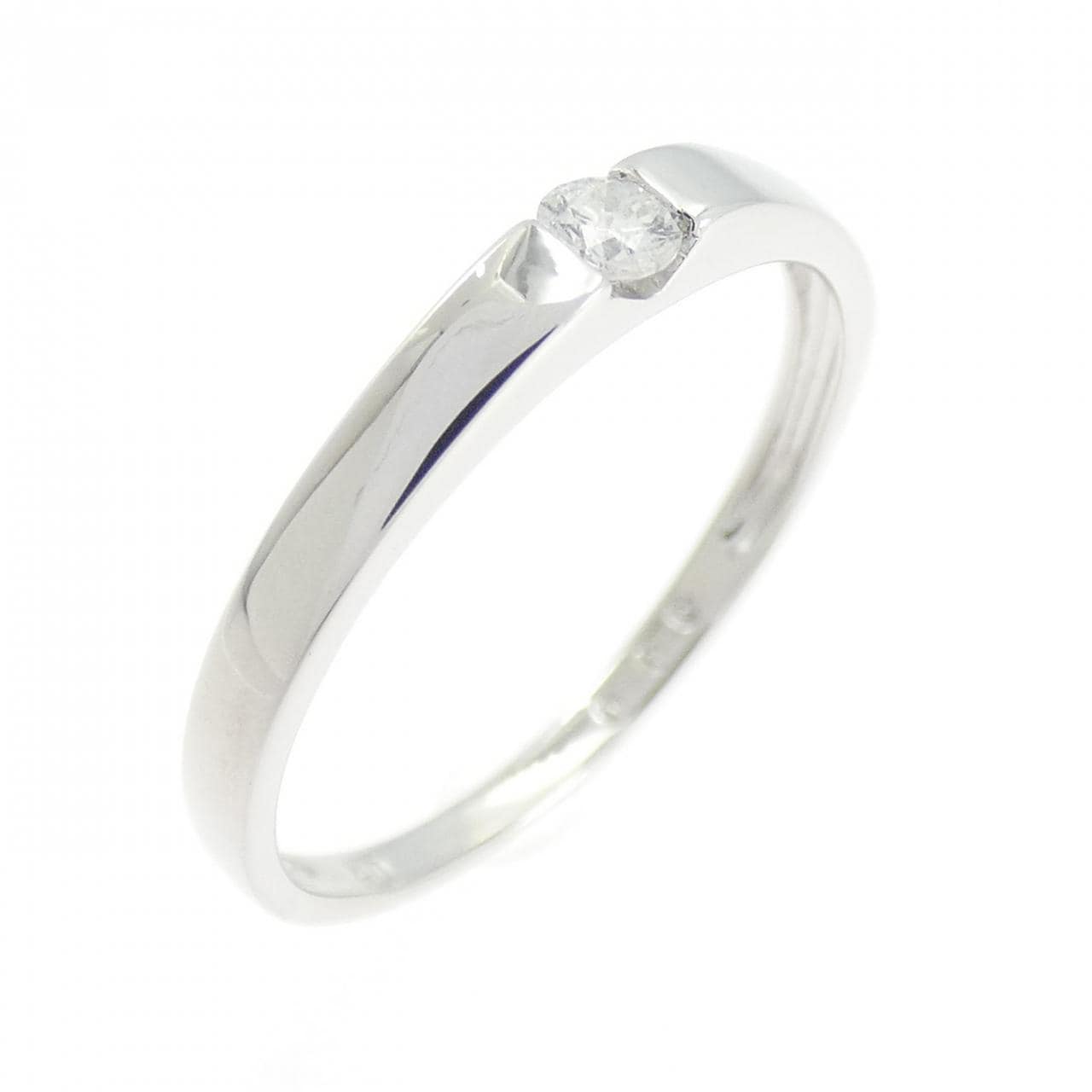 K10WG ダイヤモンド リング 0.06CT