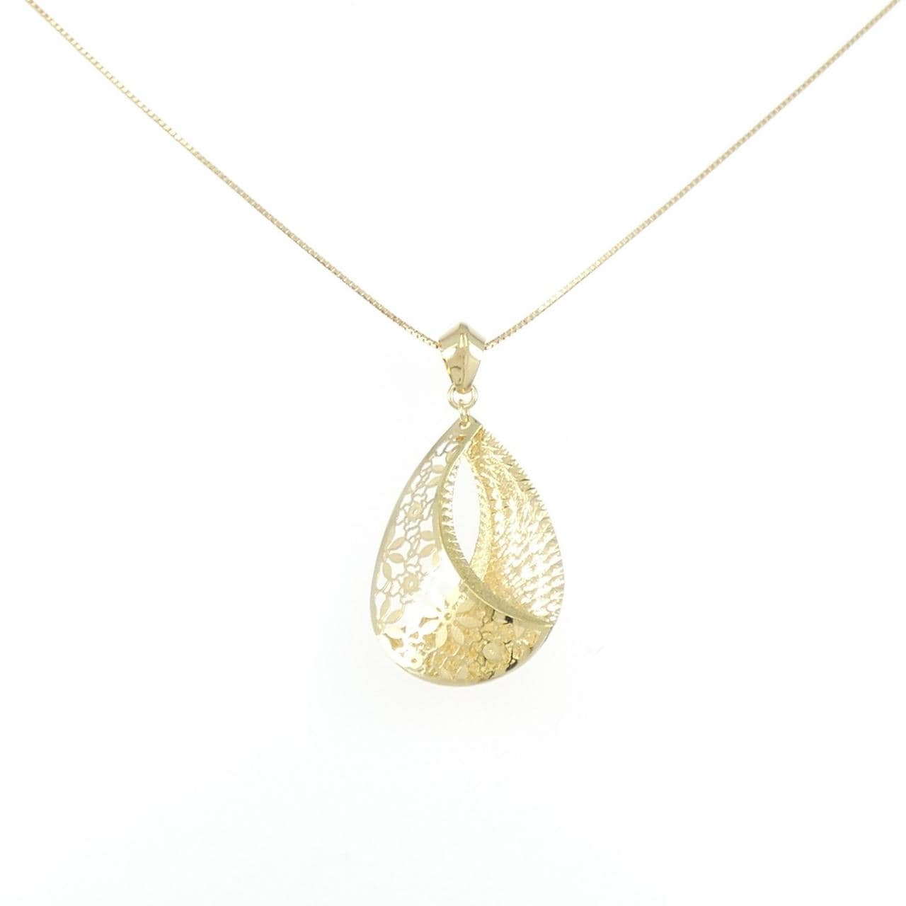 750YG/K18YG necklace