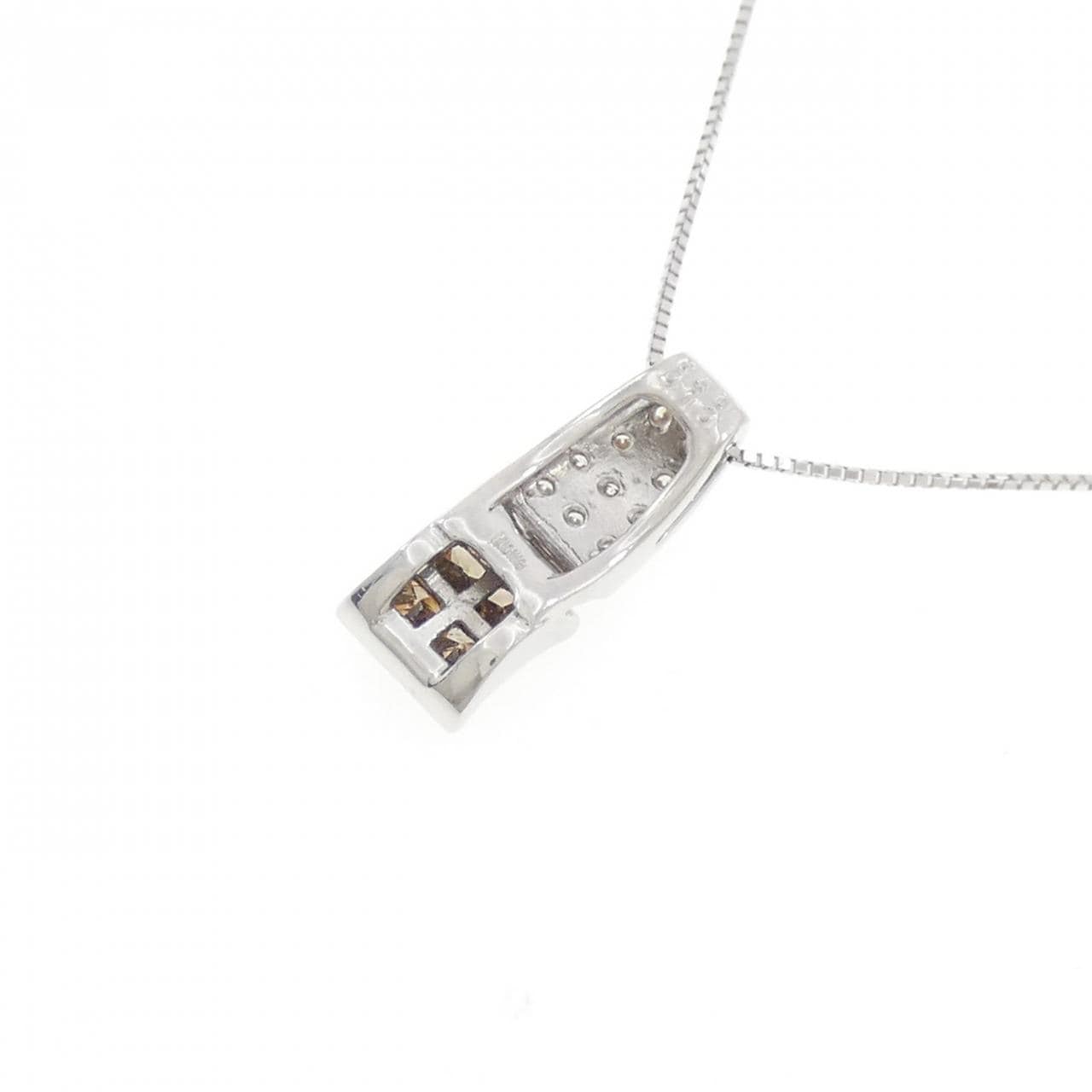 K18WG ダイヤモンド ネックレス 0.50CT