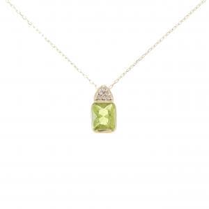 K18YG ペリドット ネックレス 1.98CT