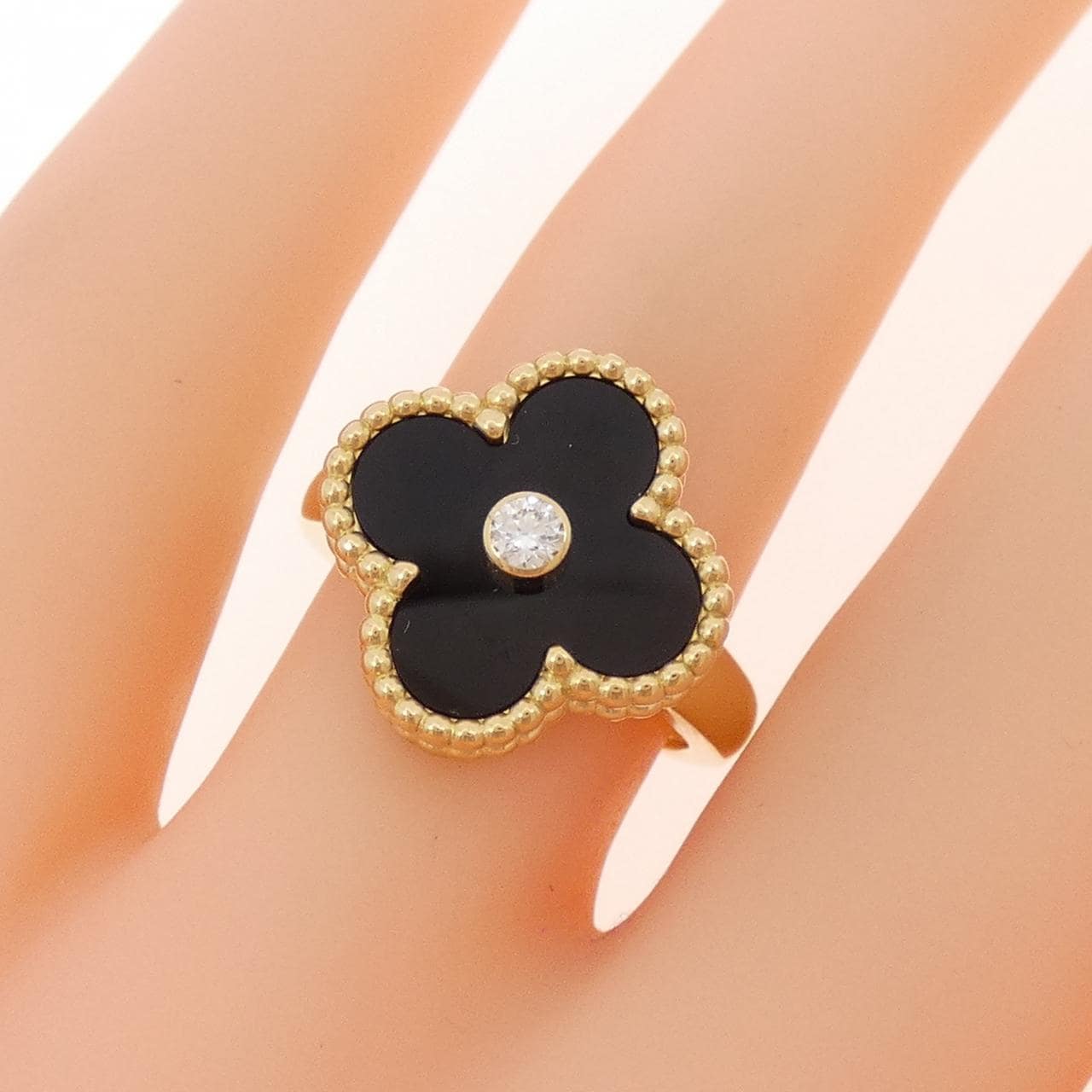 ヴァンクリーフ&アーペル ヴィンテージアルハンブラ リング