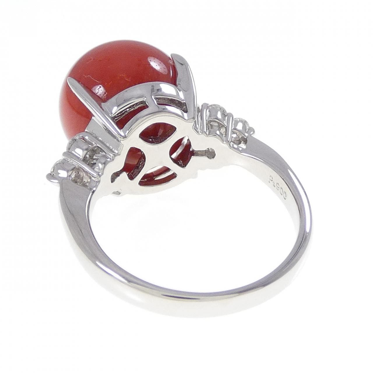 PT900 サンゴ リング 11.9mm