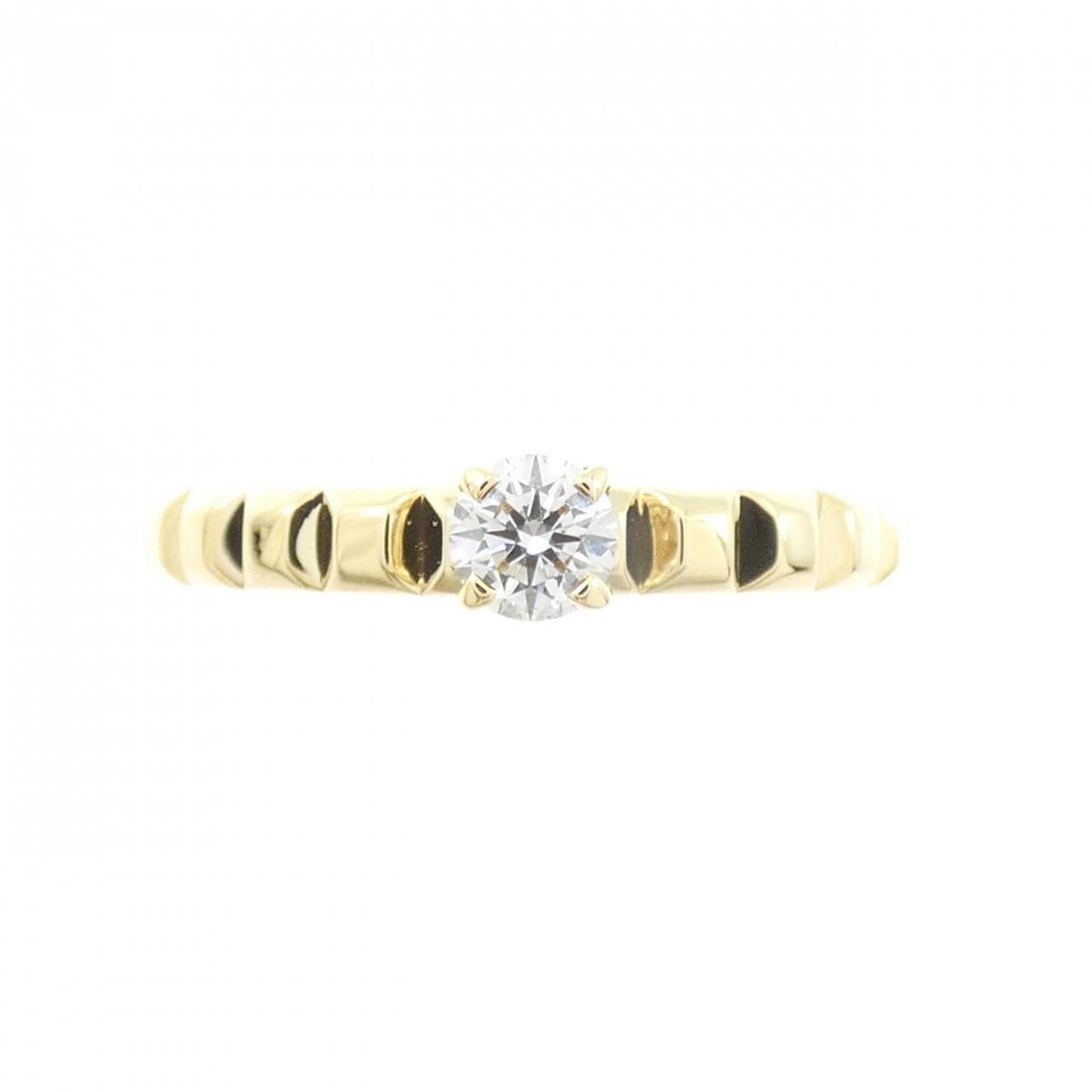 ブシュロン クル ド パリ ソリテール リング 0.21CT F VS1 3EXT