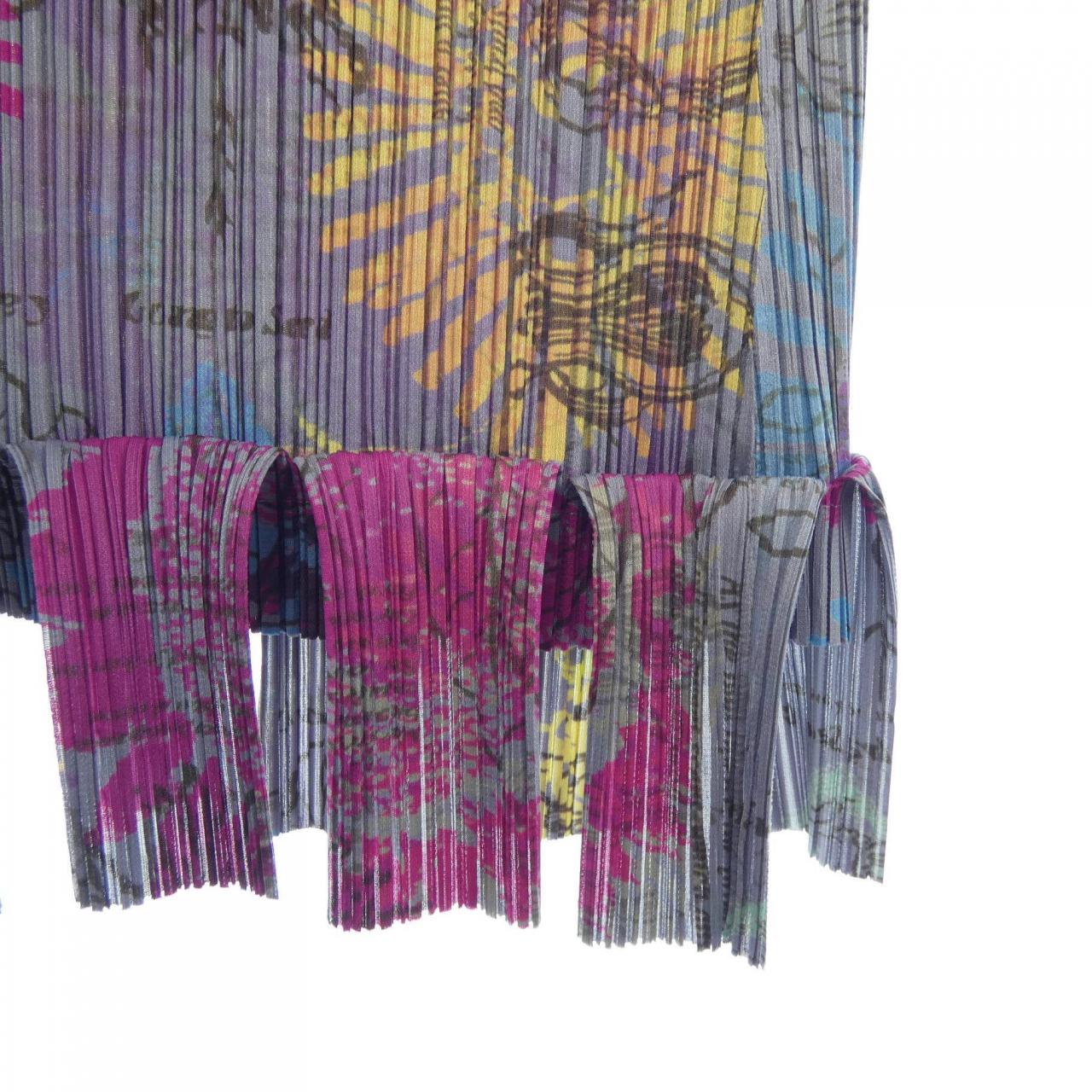 プリーツプリーズ PLEATS PLEASE 2007 フラワー PP71-JG785 7562045 スカート