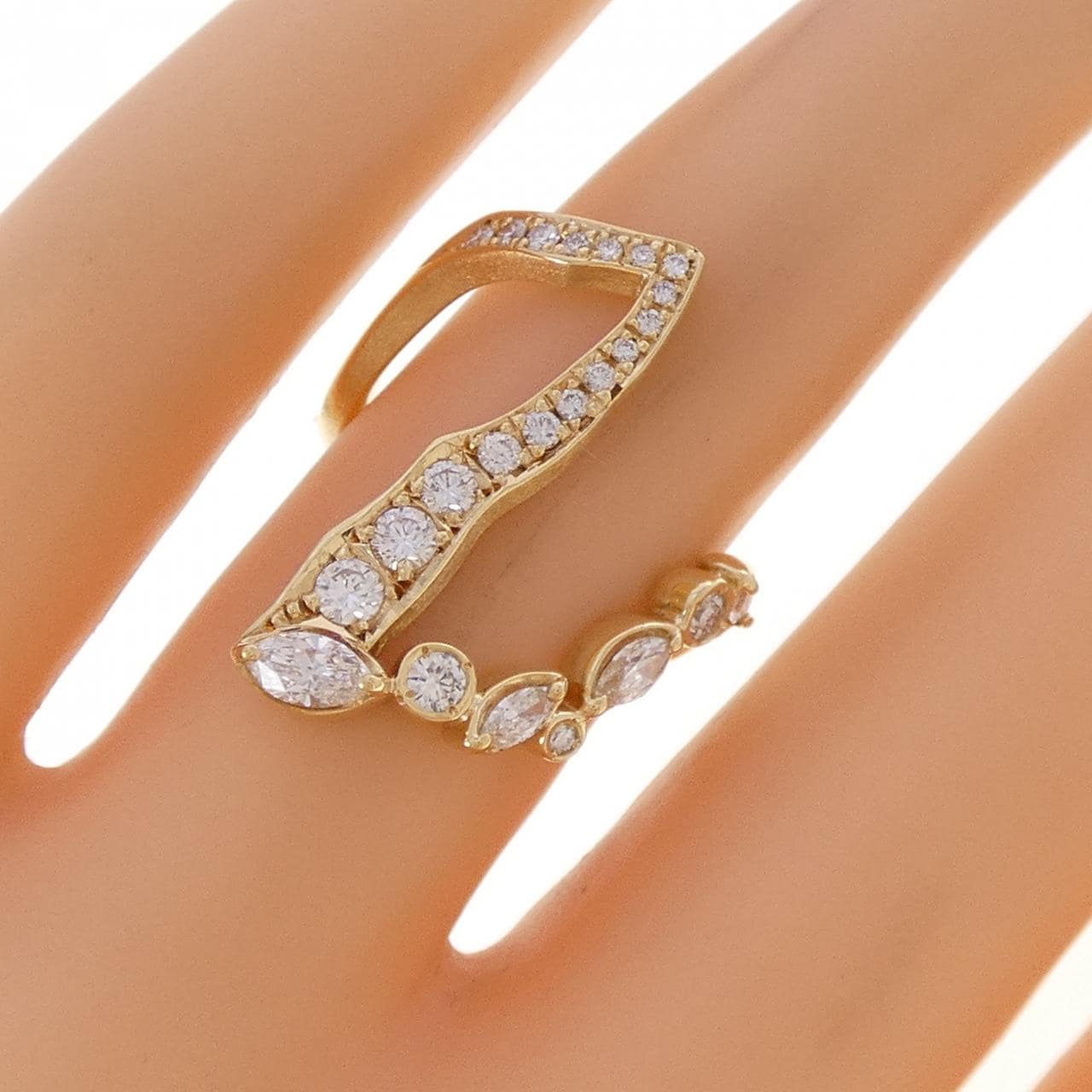 ミラモア ダイヤモンド リング 0.62CT