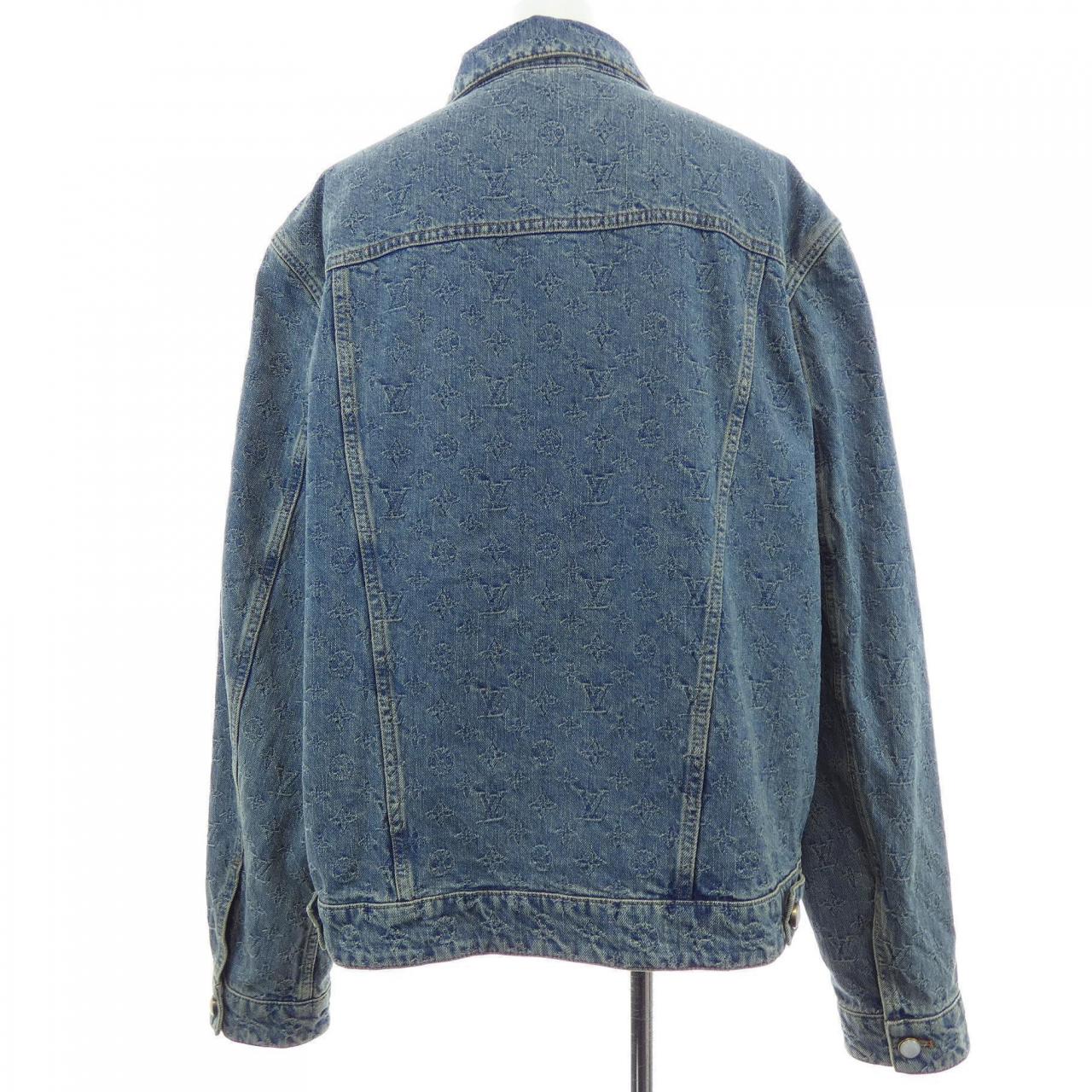 ルイヴィトン LOUIS VUITTON モノグラムジャカードデニムジャケット HRA79WUZD デニムジャケット