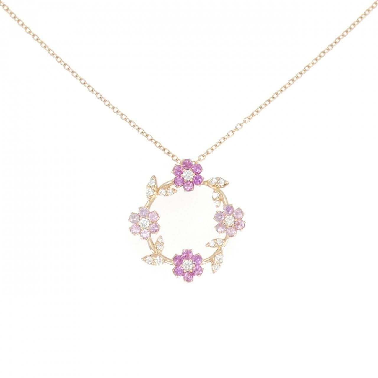 ポンテヴェキオ サファイヤ ネックレス 0.50CT