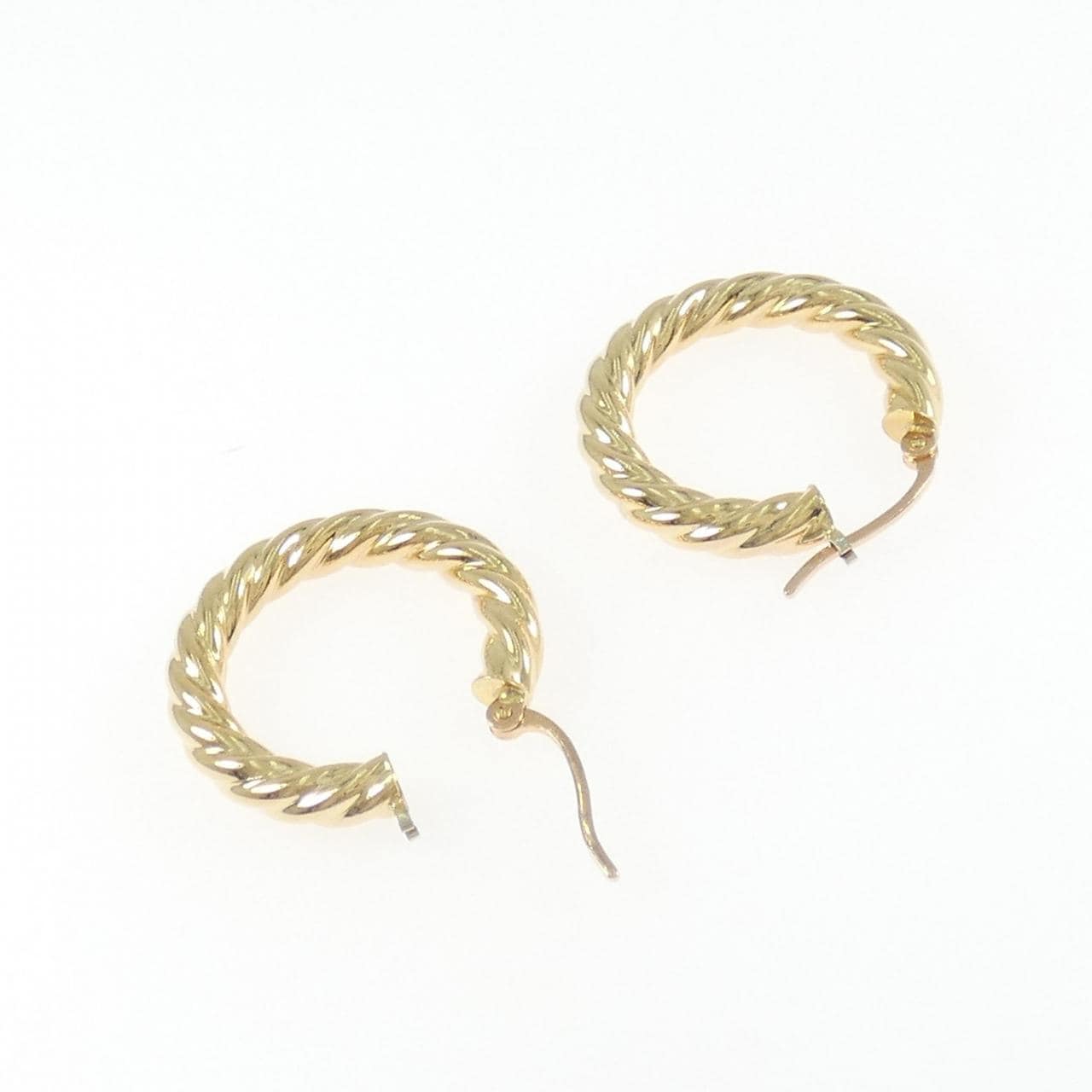 K18YG/K18PG フープ ピアス