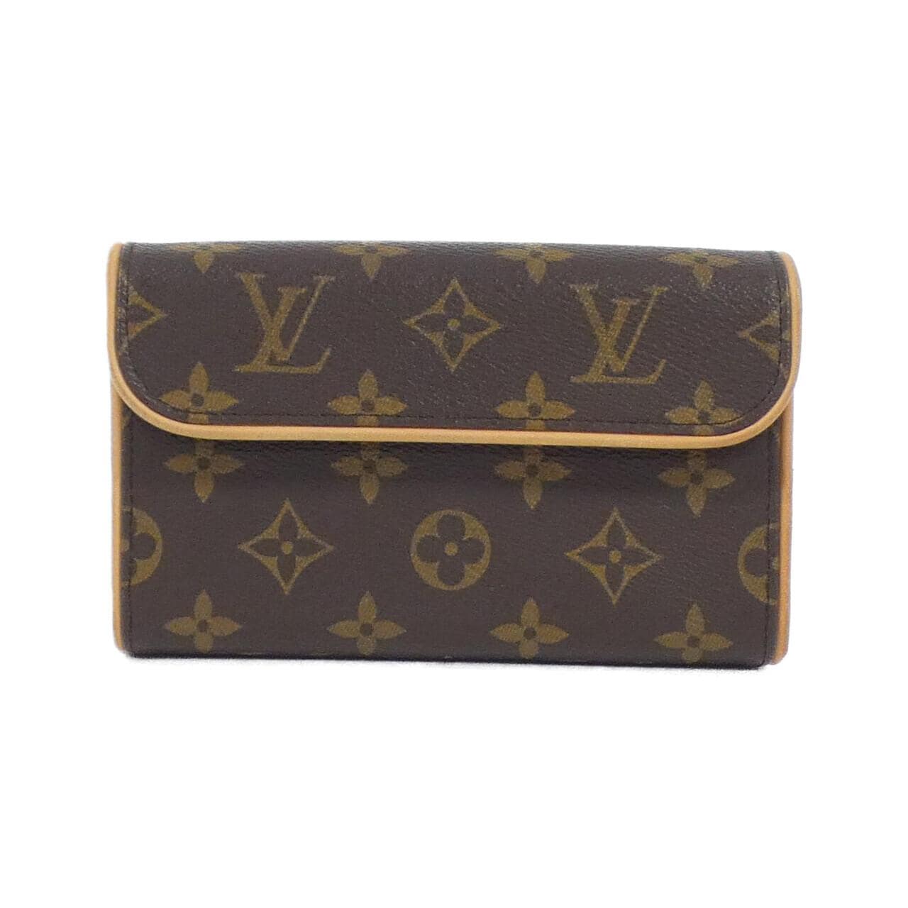 LOUIS VUITTON Monogram Pochette Florentine S M51855+M67304 Waist Bag