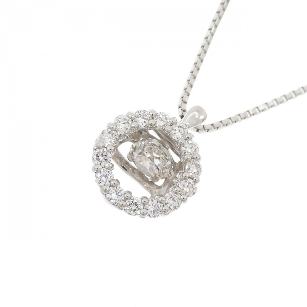 PT900/PT850 ダイヤモンド ネックレス 0.51CT