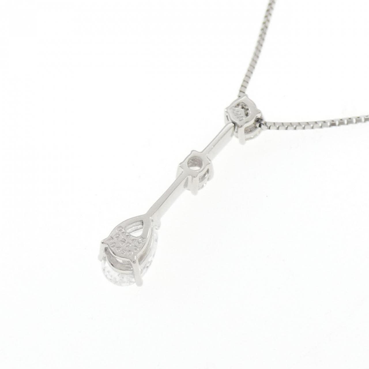 PT900/PT850 ダイヤモンド ネックレス 0.444CT