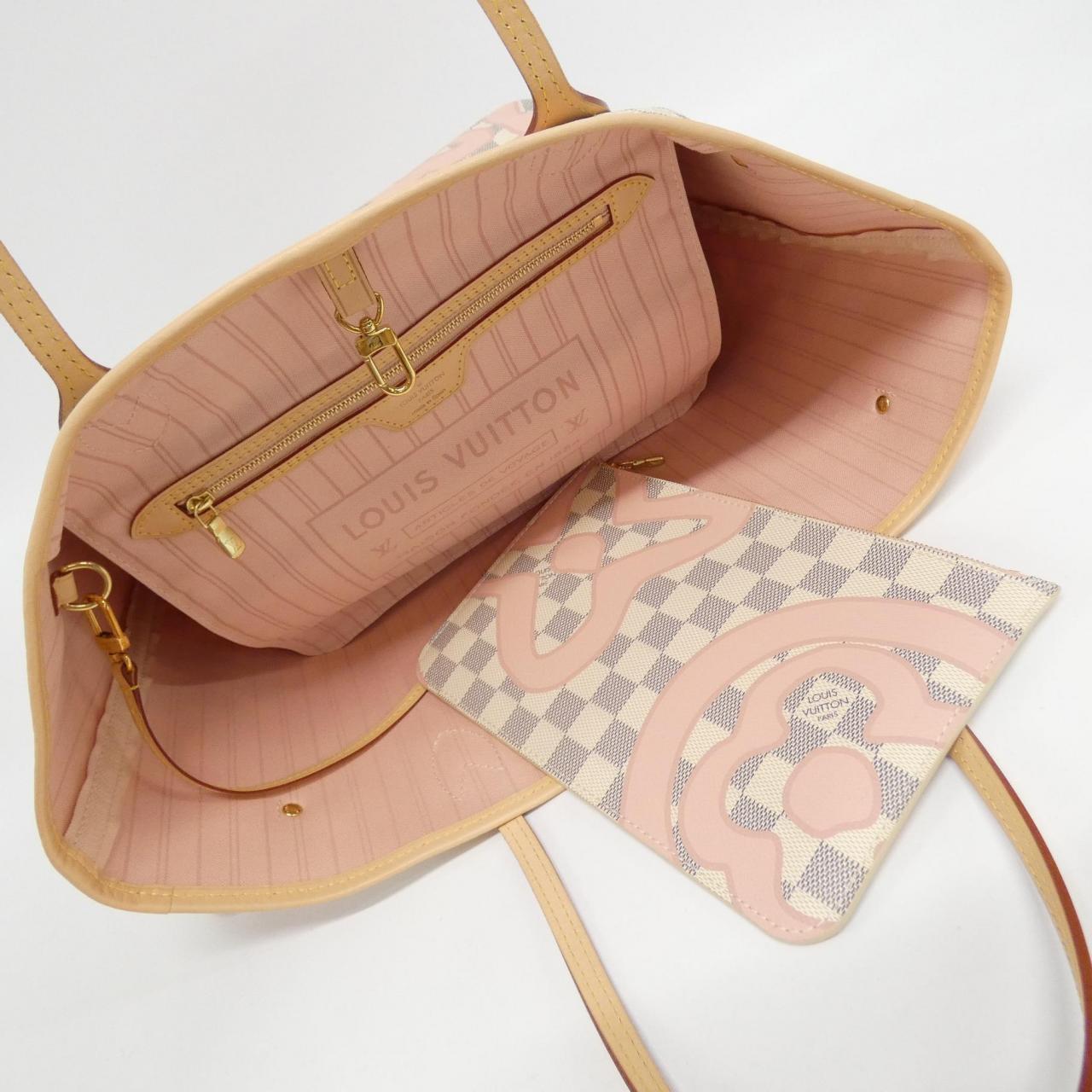 LOUIS VUITTON Damier Azur (Taisienne) Neverfull 中 N41050 包