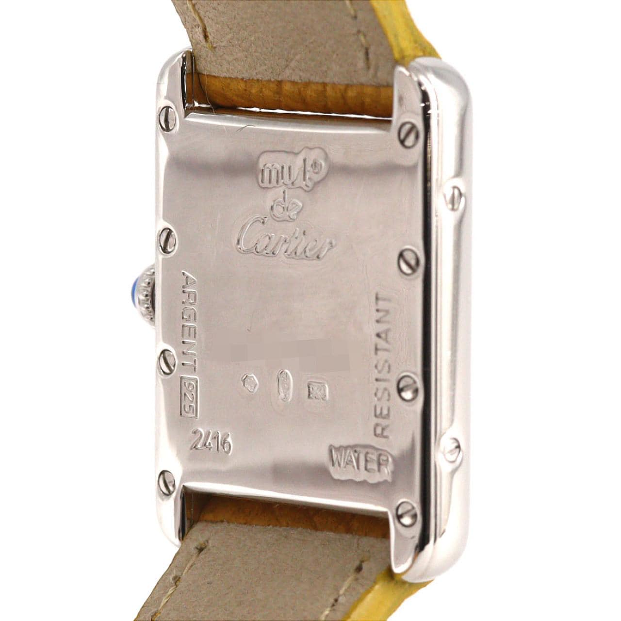 カルティエ マストタンクSM W1017654 シルバー クォーツ