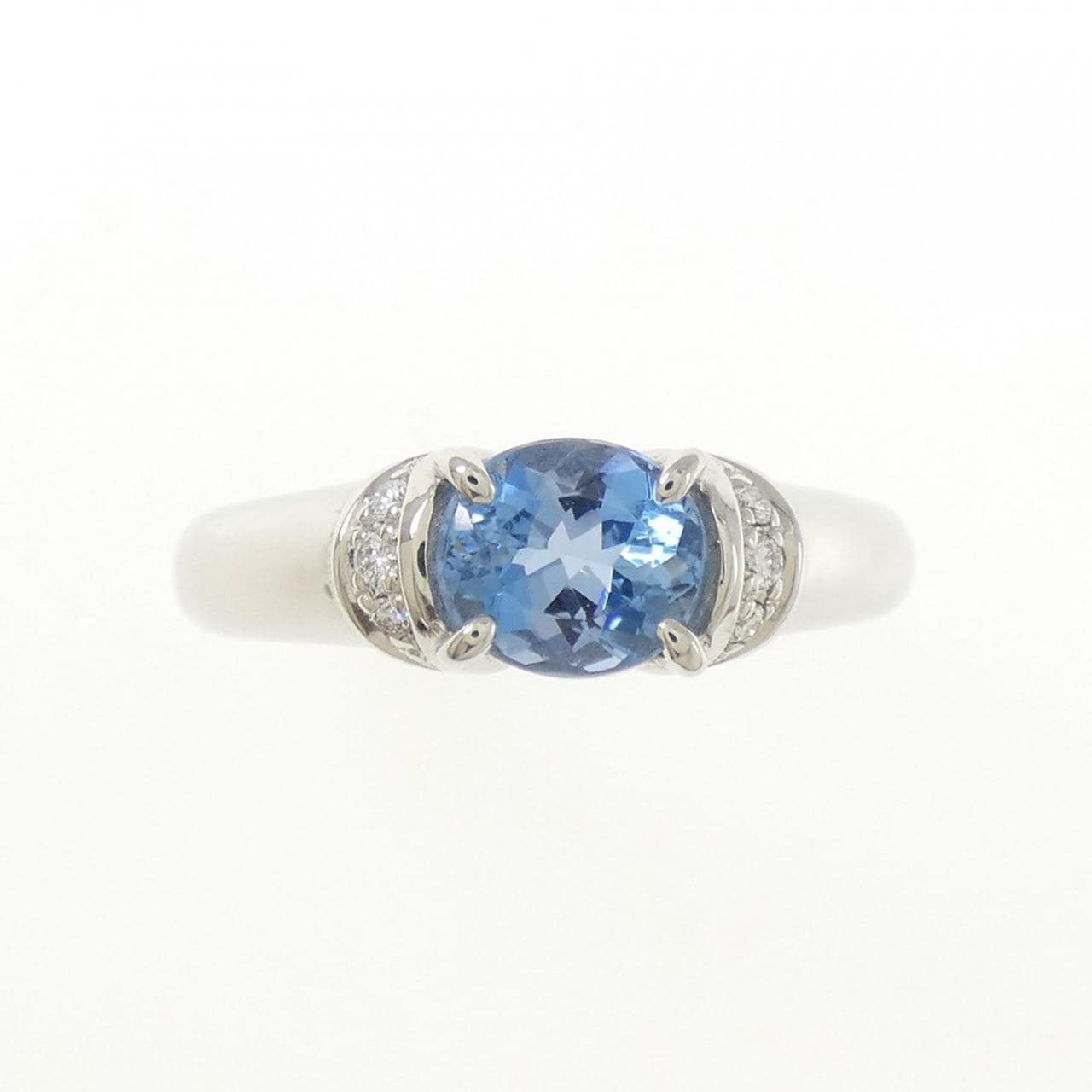 PT900 アクアマリン リング 0.95CT
